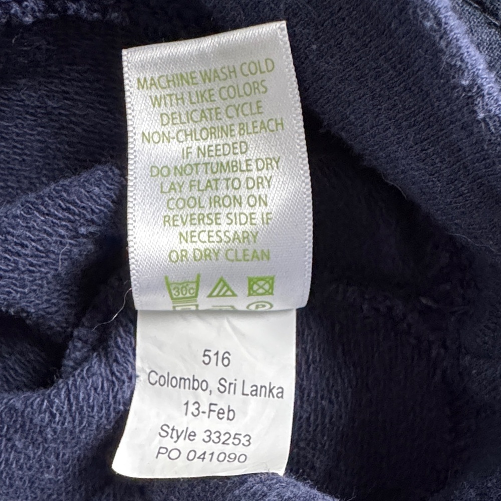 Lilly Pulitzer Women's Navy Half-Zip Pullover - Picture 16 of 16